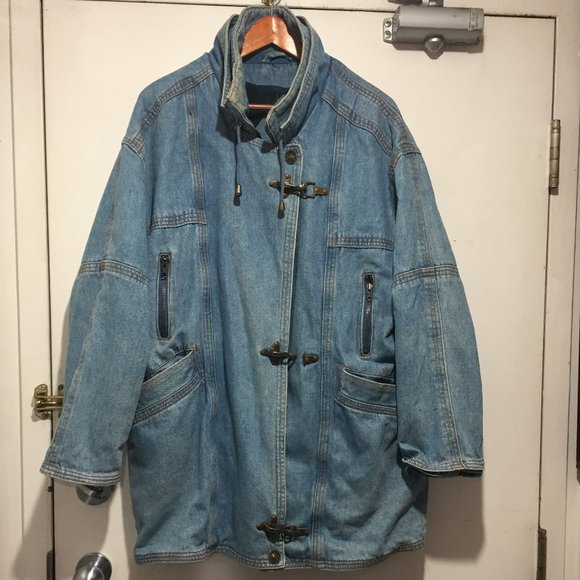 VINTAGE BANAVA SPORTSWEAR INTERNATIONAL DENIM JACKETS SIZE M - Picture 4 of 9